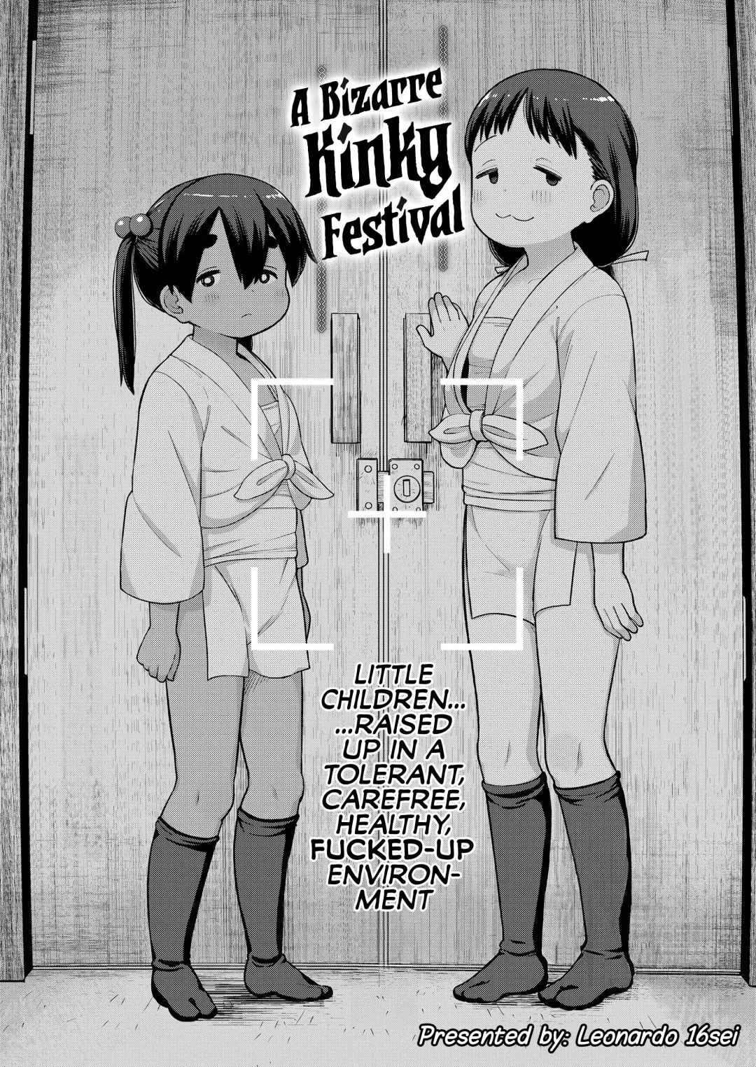 [Leonardo 16sei] Matsuri no Naka no Kinki Nite | A Bizarre Kinky Festival Fhentai - Page 1