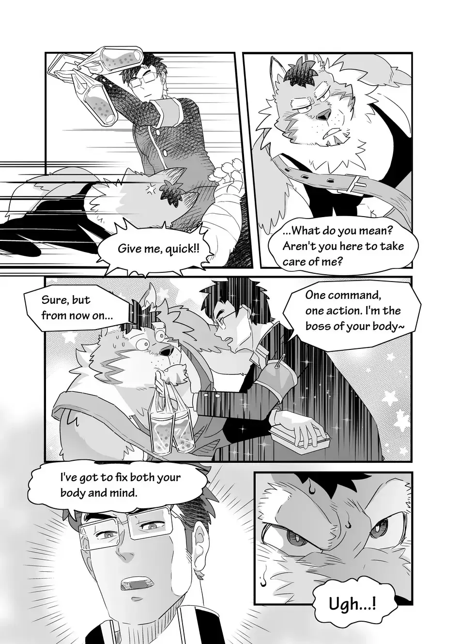 [Kuma Hachi] Bully Senpai and Student Discipline Officer Fhentai - Page 10