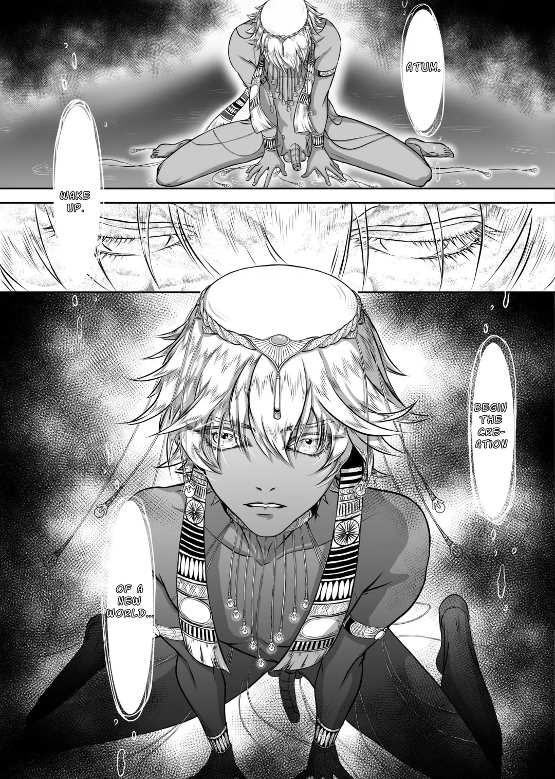 Lewd God of Paradise ~ULTIMATE MASTURBATION~ Atum The Creator Fhentai - Page 3