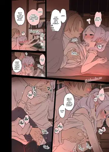 [Dokuneko Noil] Frieren ni Warui Koto o Suru Hanashi "Zenpen" | Frieren Has a Very Bad Night "Part 1" (decensored) Fhentai - Page 8