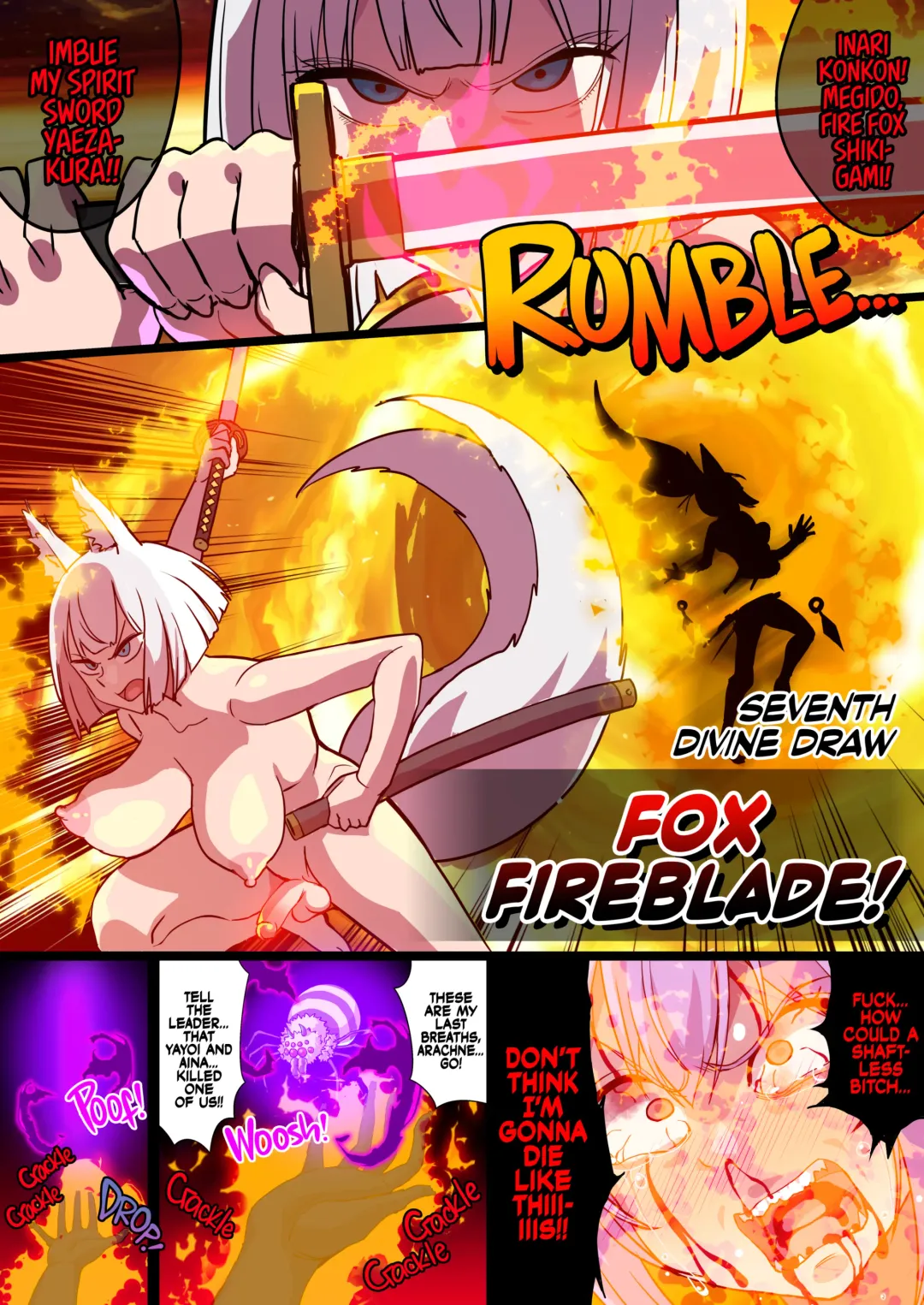 [Ryunosuke] Futanari Kunoichi Nine Tails 1: Arachne (decensored) Fhentai - Page 29