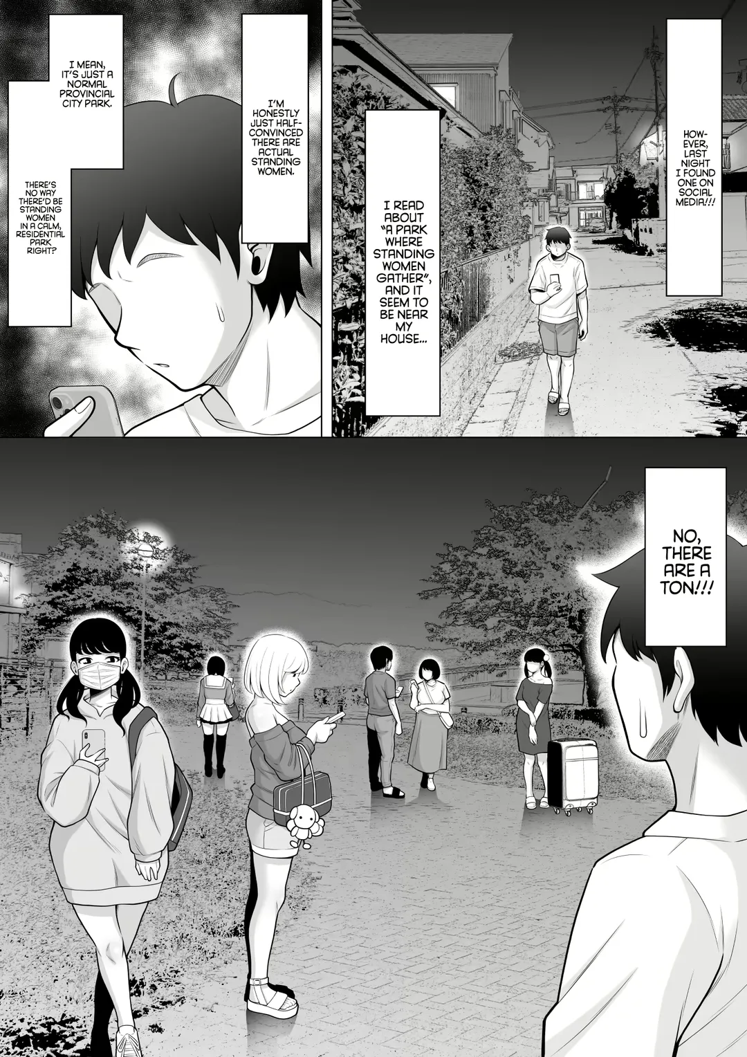 Uwasa no Tachinbo Kouen de Kuro Gal JK Katte Nama Nakadashi Shita Hanashi | Story About How I Hired And Creampied A Black Gal From A Famed Standing Girl Park Fhentai - Page 3
