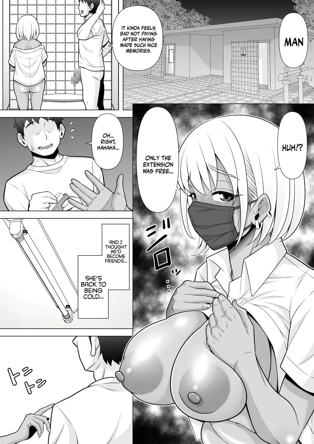 Uwasa no Tachinbo Kouen de Kuro Gal JK Katte Nama Nakadashi Shita Hanashi | Story About How I Hired And Creampied A Black Gal From A Famed Standing Girl Park Fhentai - Page 33