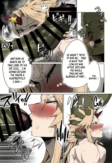 [Kugara] Yuugi and an Orc Locked in Battle Fhentai - Page 10