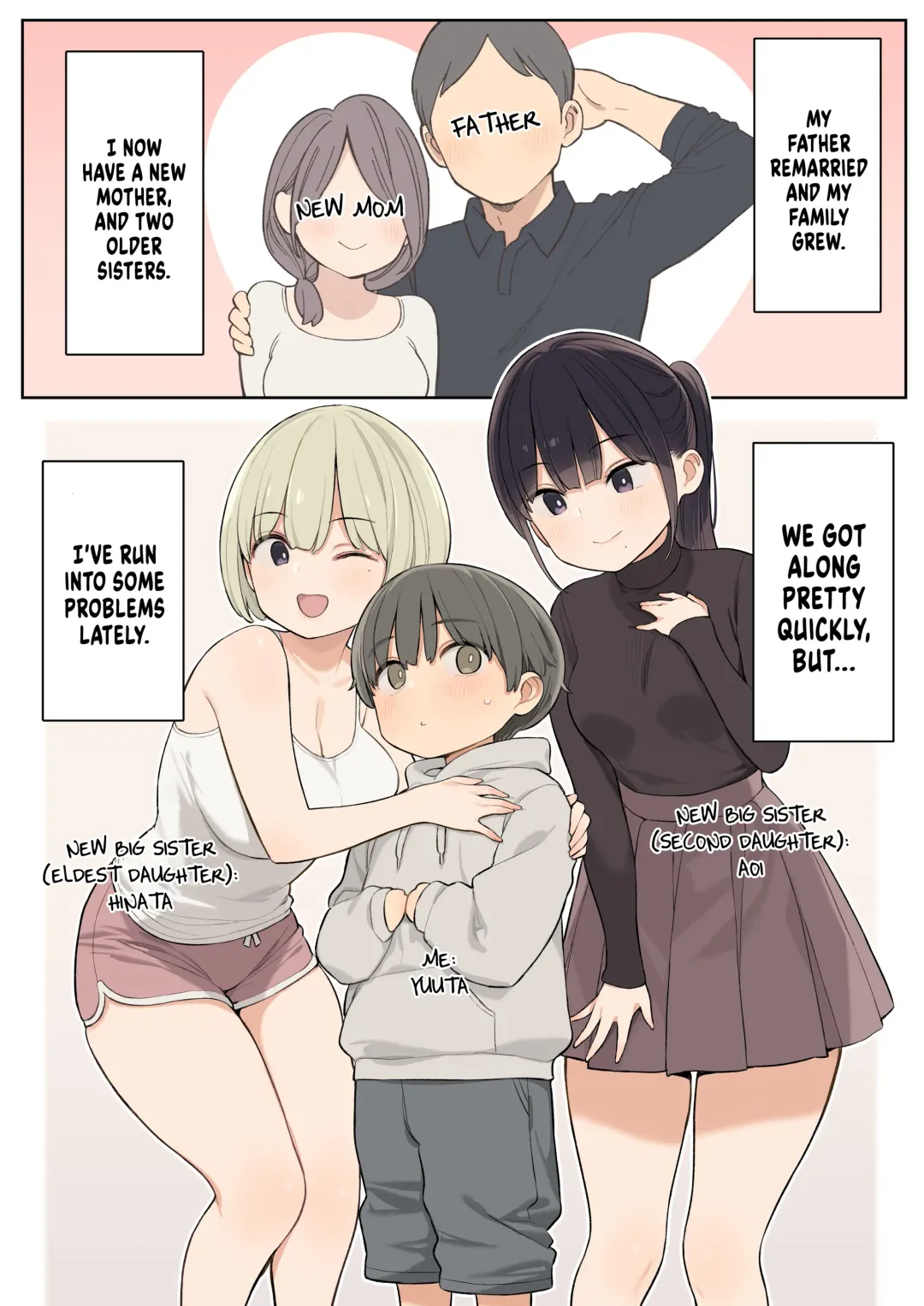 [Nora Higuma] Giri no Ane to Sugoku Nakayoshi ni Natta Hanashi | My Stepsisters and I Got Very Close Fhentai - Page 1