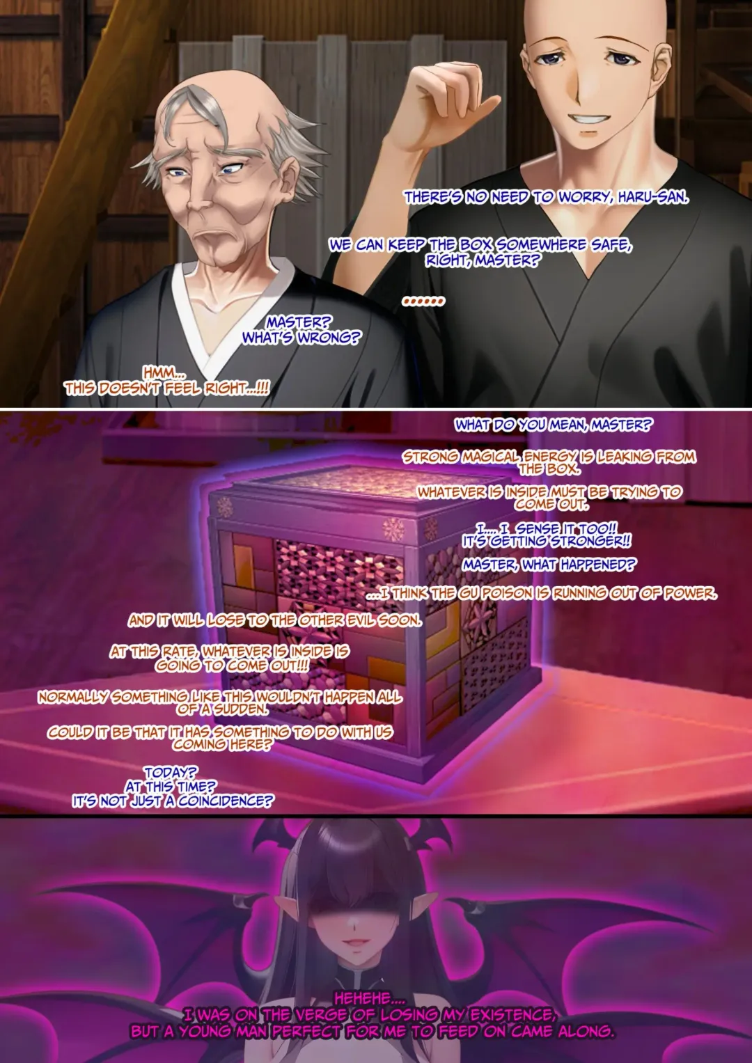 The Succubus Box: A lewd and unusual fate befalls the exorcist grandfather and grandson. Fhentai - Page 13