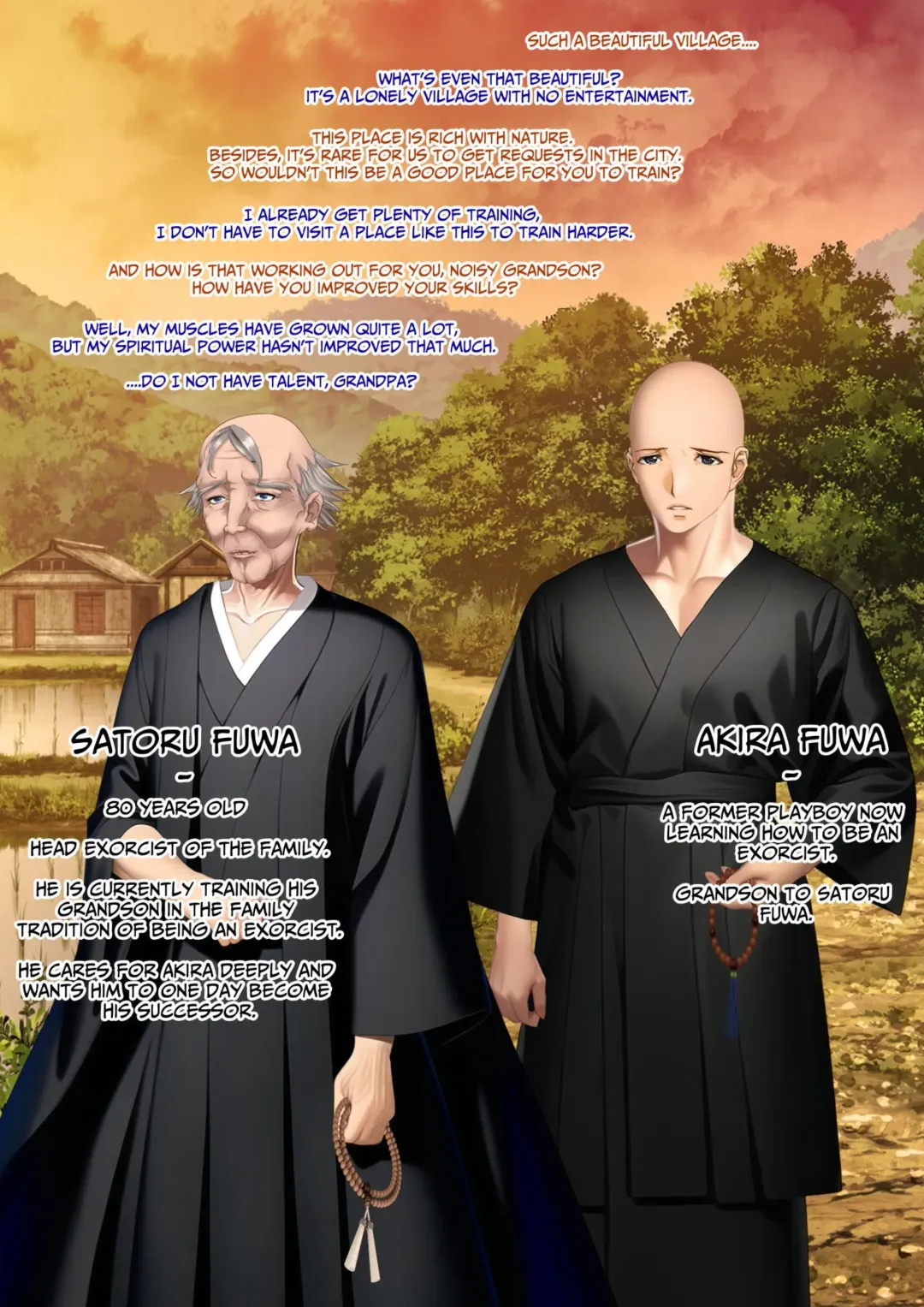 The Succubus Box: A lewd and unusual fate befalls the exorcist grandfather and grandson. Fhentai - Page 4