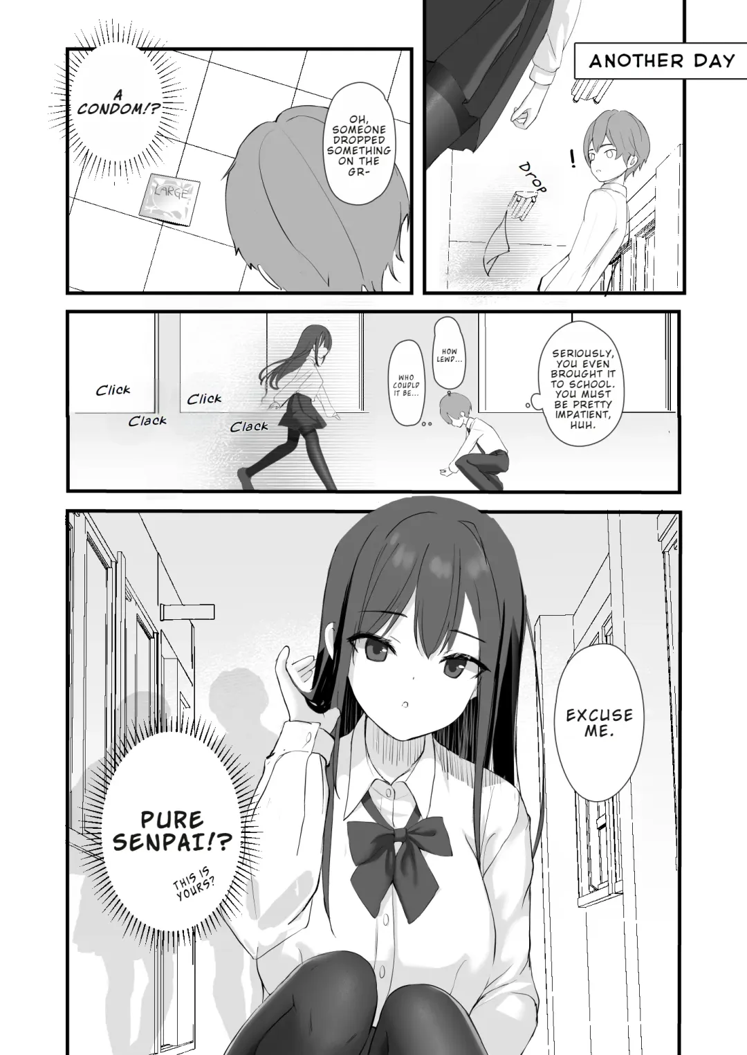 [Takashina At Masato] Seiso Senpai Seiyoku Tsuyoi - Neat senior with strong sexual desire Fhentai - Page 3