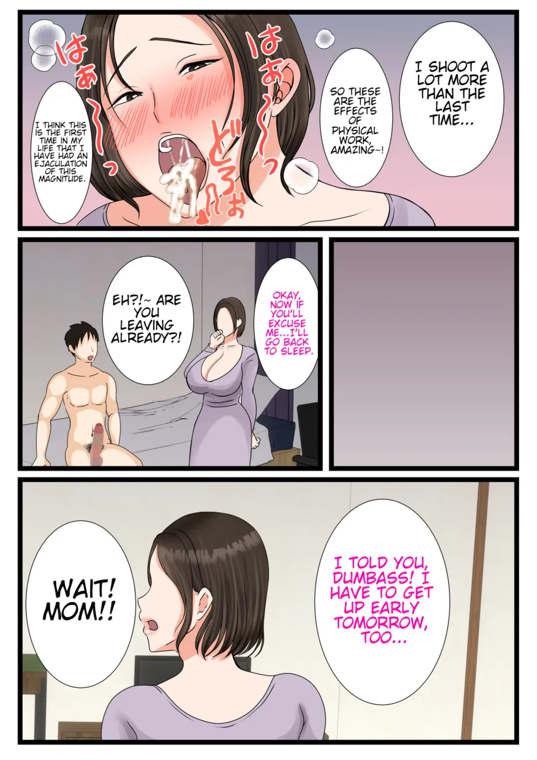 Ooba-san-chi no Okaa-san ~Musuko no Wagamama ni Juujun na Nichijou~ | The mother of the Oba Household ~A Daily Routine of Submission to her Son's Indulgences~ Fhentai - Page 61