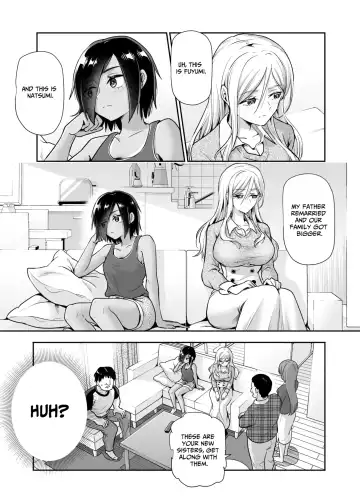 [Tomomimi Shimon] Totsuzen Gishi to Gimai ga Dekite Shimatta Ken EX | I Suddenly Gained Two Stepsisters EX ~my life after they caught me fapping~ Fhentai - Page 3