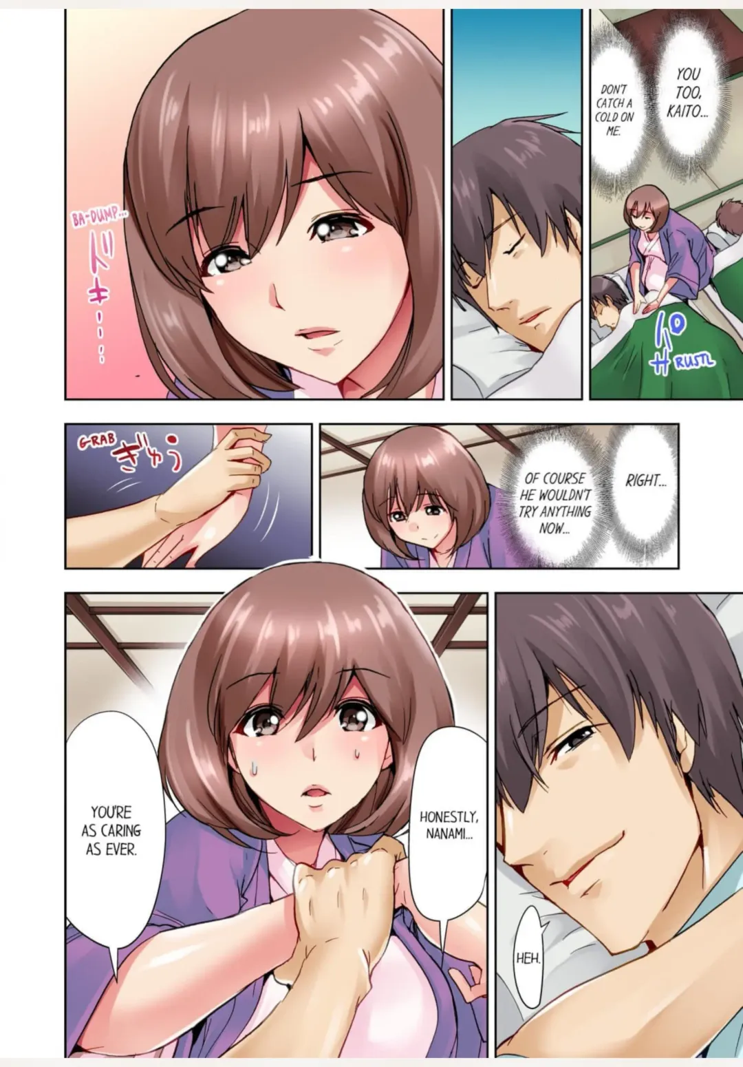 [Aoi Shou] Kekkon 3-Nen Me no Tsuma wa, Shain Ryokou Chuu ni Otto no Yoko de Netorareru! 1 | Netorare With a Busty Wife on a Company Trip 1 Fhentai - Page 17