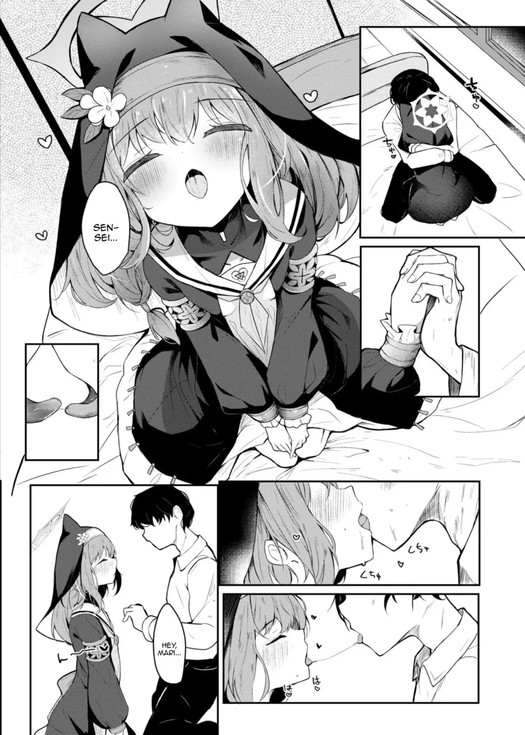 [Hinata Yuu] Mari to Okuchi Ecchi - Okuchi H with MARI dicribe only sex using mouth | Oral Sex With Mari Fhentai - Page 3