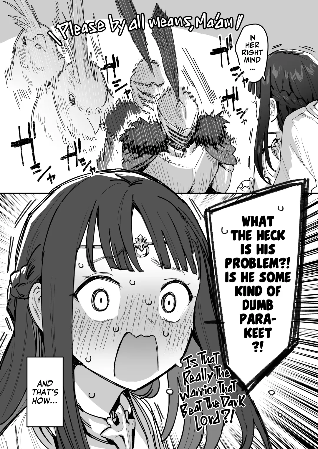 [Ie] Yuusha to Hime to Okaa-sama!? | Princess & Queen Double Whopper?! + Omake Fhentai - Page 10