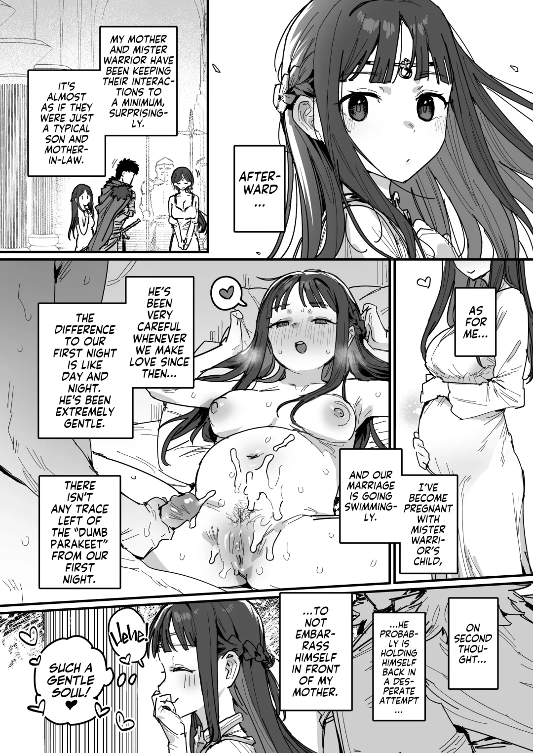 [Ie] Yuusha to Hime to Okaa-sama!? | Princess & Queen Double Whopper?! + Omake Fhentai - Page 35