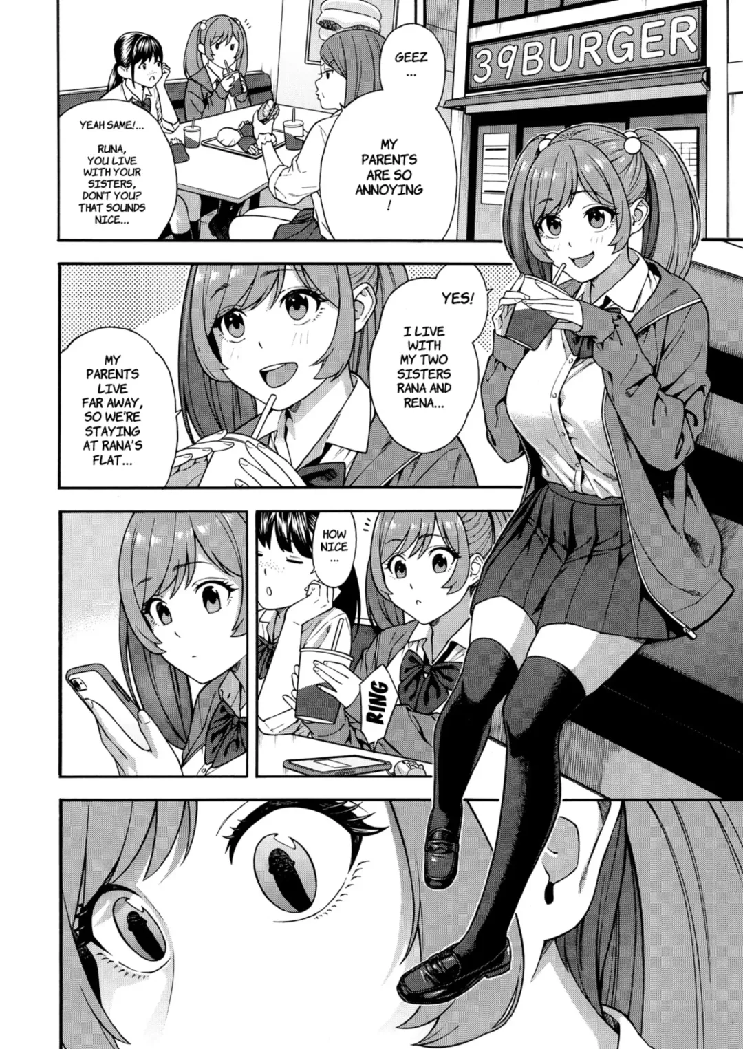 [Zonda] Making a Harem of the Three Bitchy Gal Sisters - Part 1-2 Fhentai - Page 43