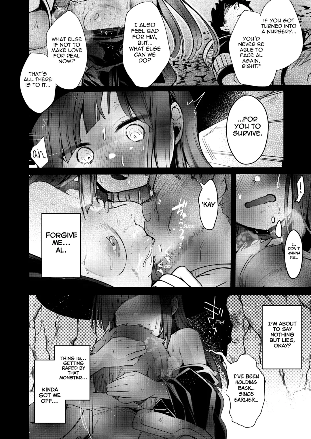 [Aya] Isekai Shoujo no Seijijou ~Kakedashi Mahoutsukai-chan ga Ossan Boukensha ni Netorareru Hanashi~ Fhentai - Page 35
