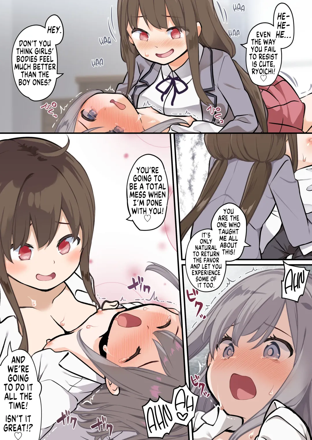 [Siina Yuuki] Yuujin o Ore no koto ga Daisuki na Onna no Ko ni Kaihen shitara Yandere-ka shite Ore Made Onna no Ko ni sareta Ken | How I was Turned Into a Girl by a Friend Whom I turned into a Chick Who's Madly in Fhentai - Page 31