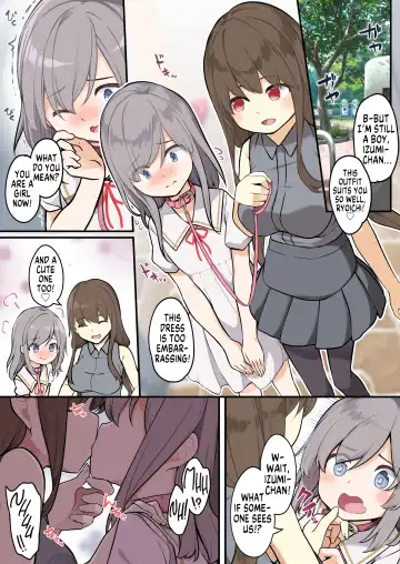 [Siina Yuuki] Yuujin o Ore no koto ga Daisuki na Onna no Ko ni Kaihen shitara Yandere-ka shite Ore Made Onna no Ko ni sareta Ken | How I was Turned Into a Girl by a Friend Whom I turned into a Chick Who's Madly in Fhentai - Page 34