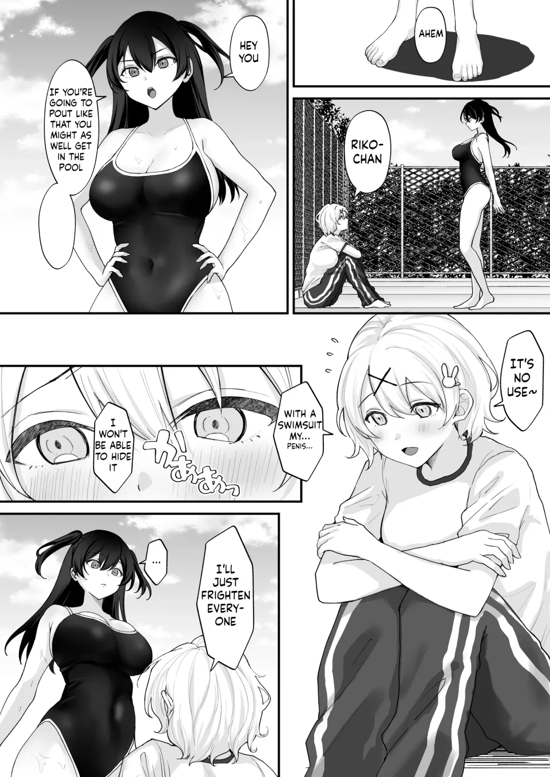 Seiyoku ni Maketa Natsu Futanari Shoujo to Noukou Nama Sex Fhentai - Page 3