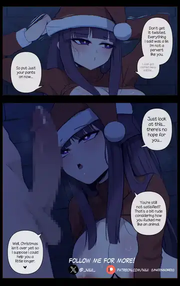 [Niui] Fern's Merry Christmas! Fhentai - Page 10