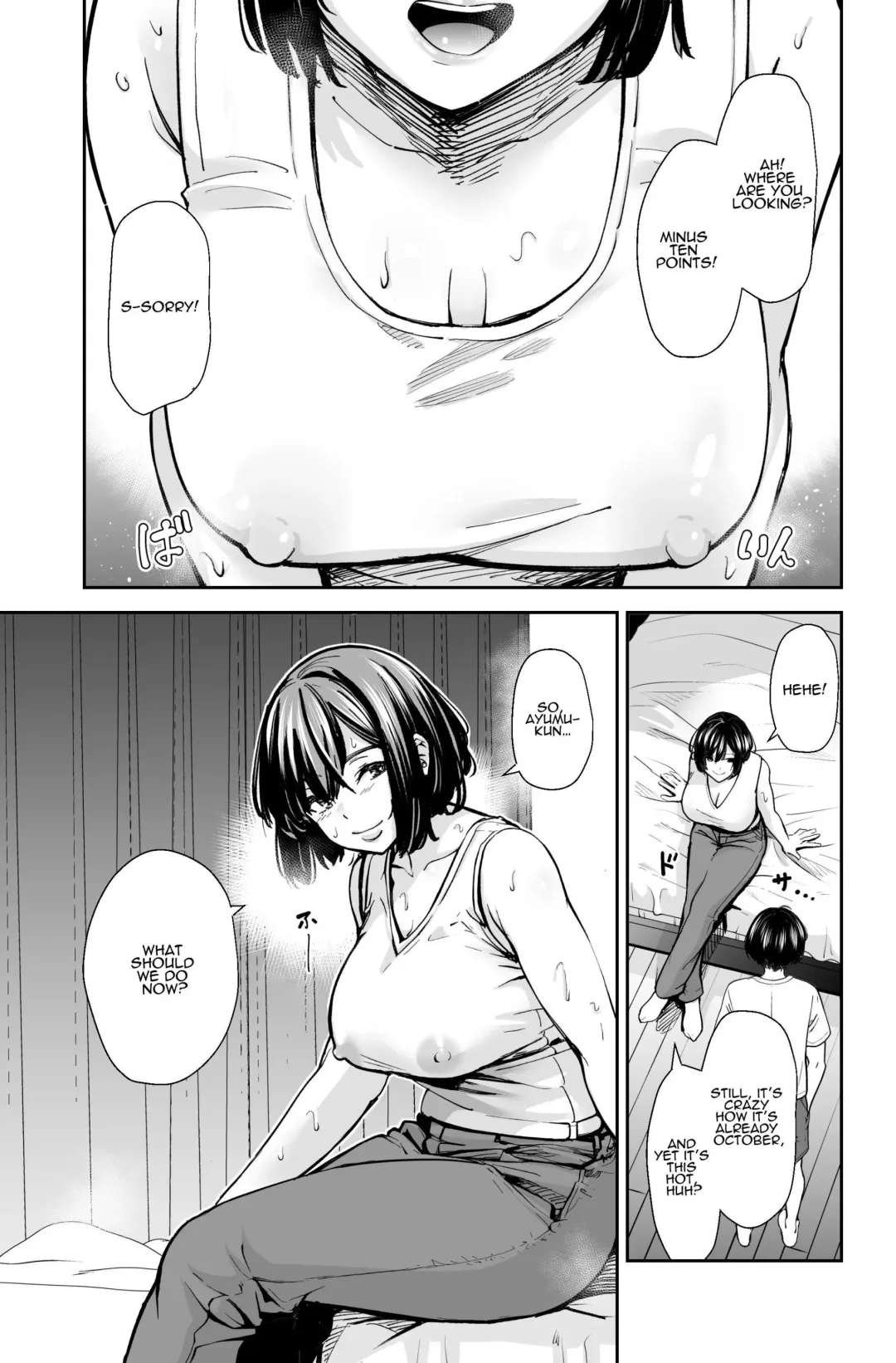 [Iwamoto Kuyo] Seiyoku no Tsuyoi AroThir Onna wa Kirai desu ka? ~Yasei no Kyonyuu ga Yuuwaku shite kita~ | Do You Dislike Horny Women In Their 30s? ~A Wild, Busty Beauty Seduced Me~ Fhentai - Page 16