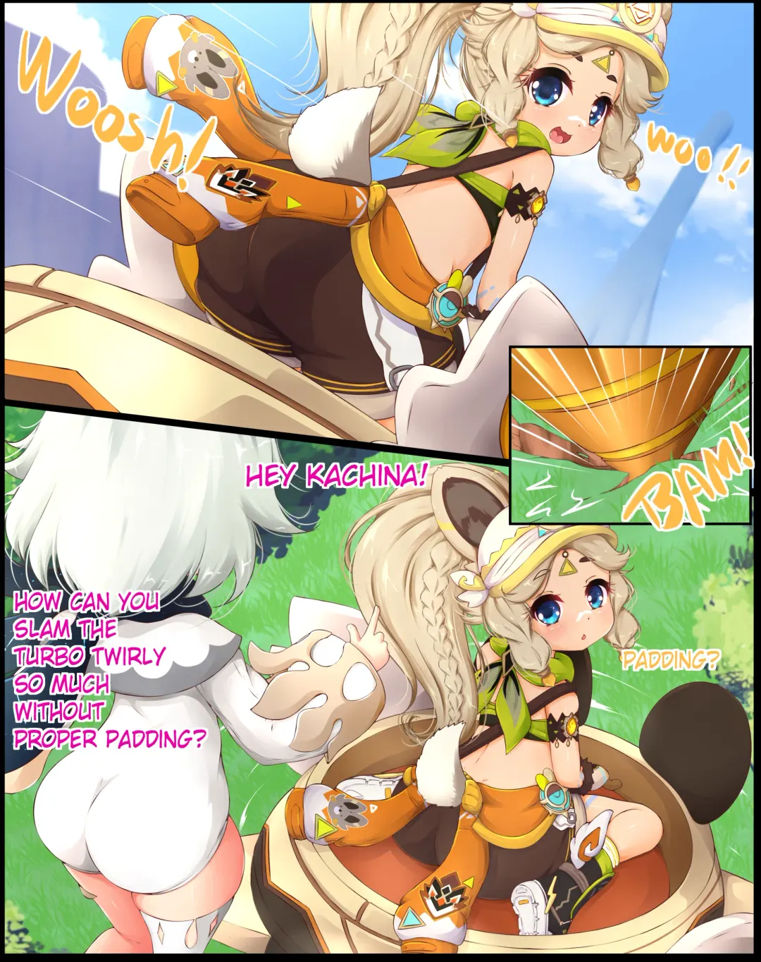 [Ether-core] Special Padding + Training Arc Fhentai - Page 1