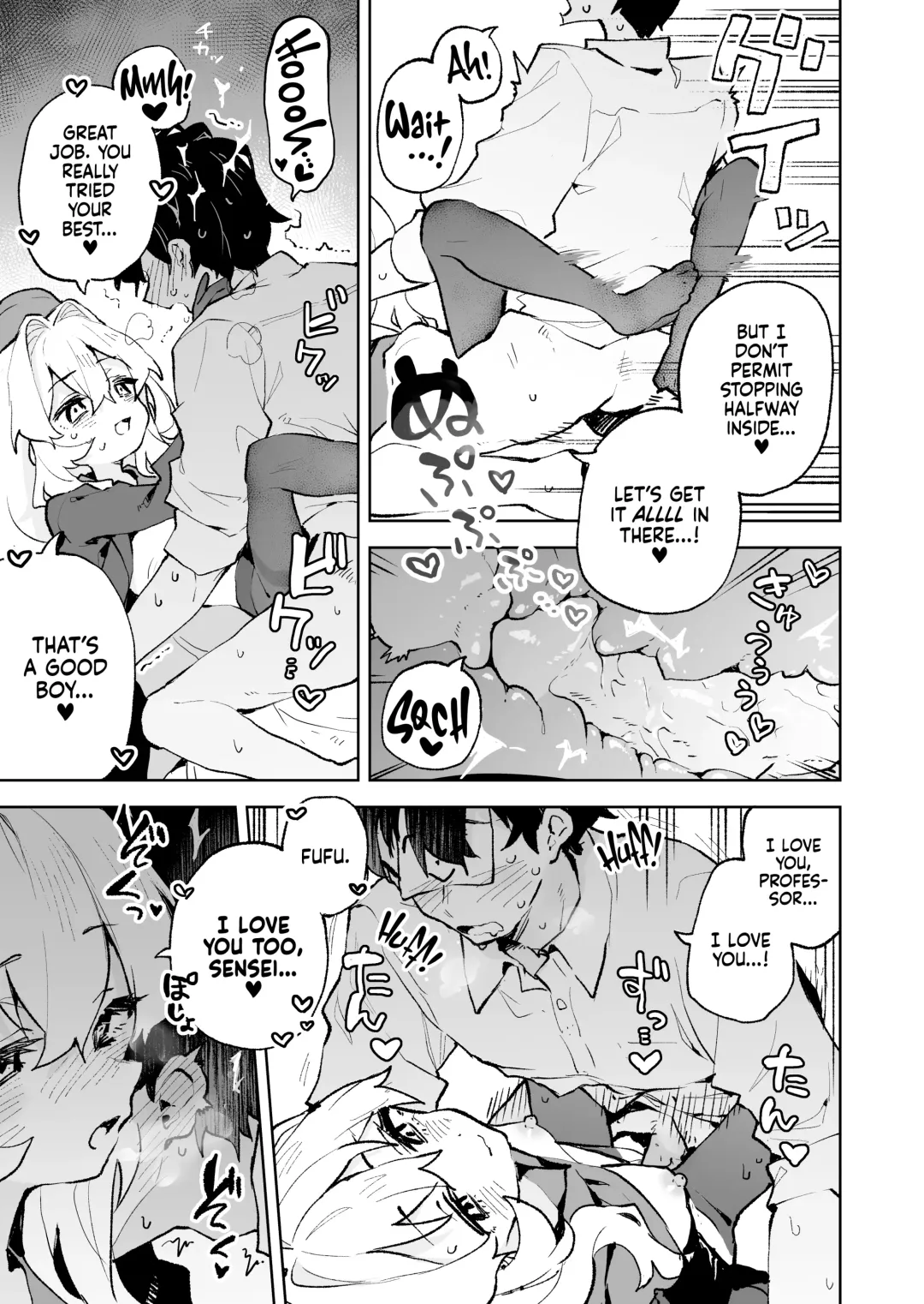 [Rimukoro] Niyaniya Kyouju no Ama Zeme Gotoki ni Makenai ga!? | I Won't Be Defeated by Professor Niyaniya's Tantalizing Temptations! (decensored) Fhentai - Page 30