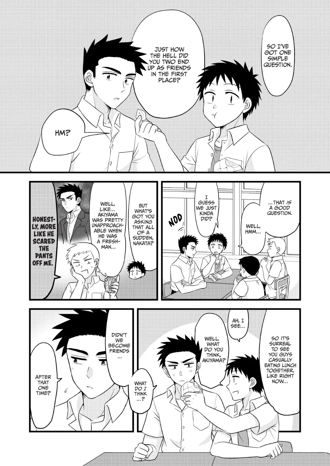 [Ichi] Hayatochiri BL - Hayatochiri Suru Gobyou Mae! Fhentai - Page 2