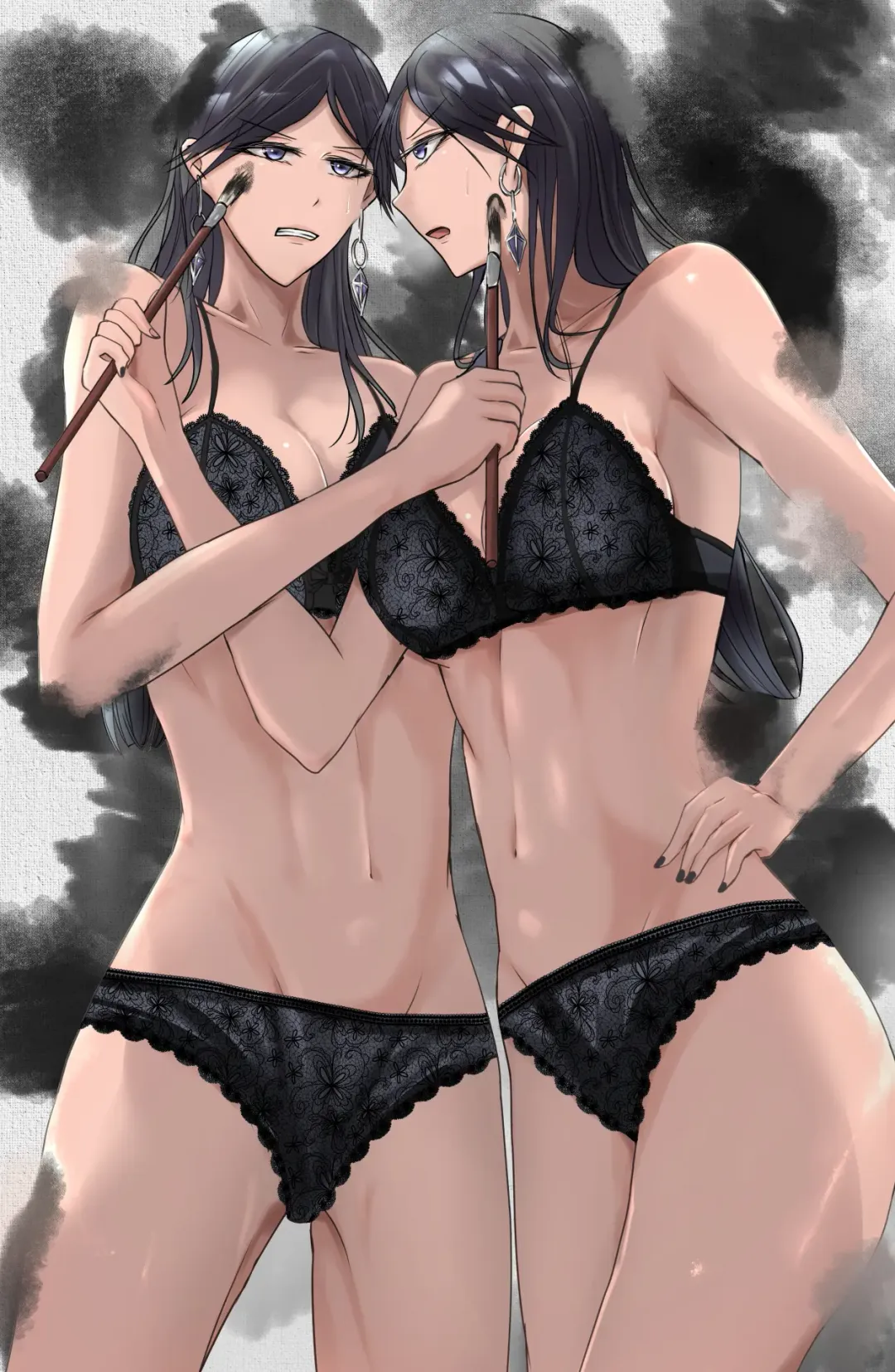 [Ringo] Black Canvas Fhentai - Page 1