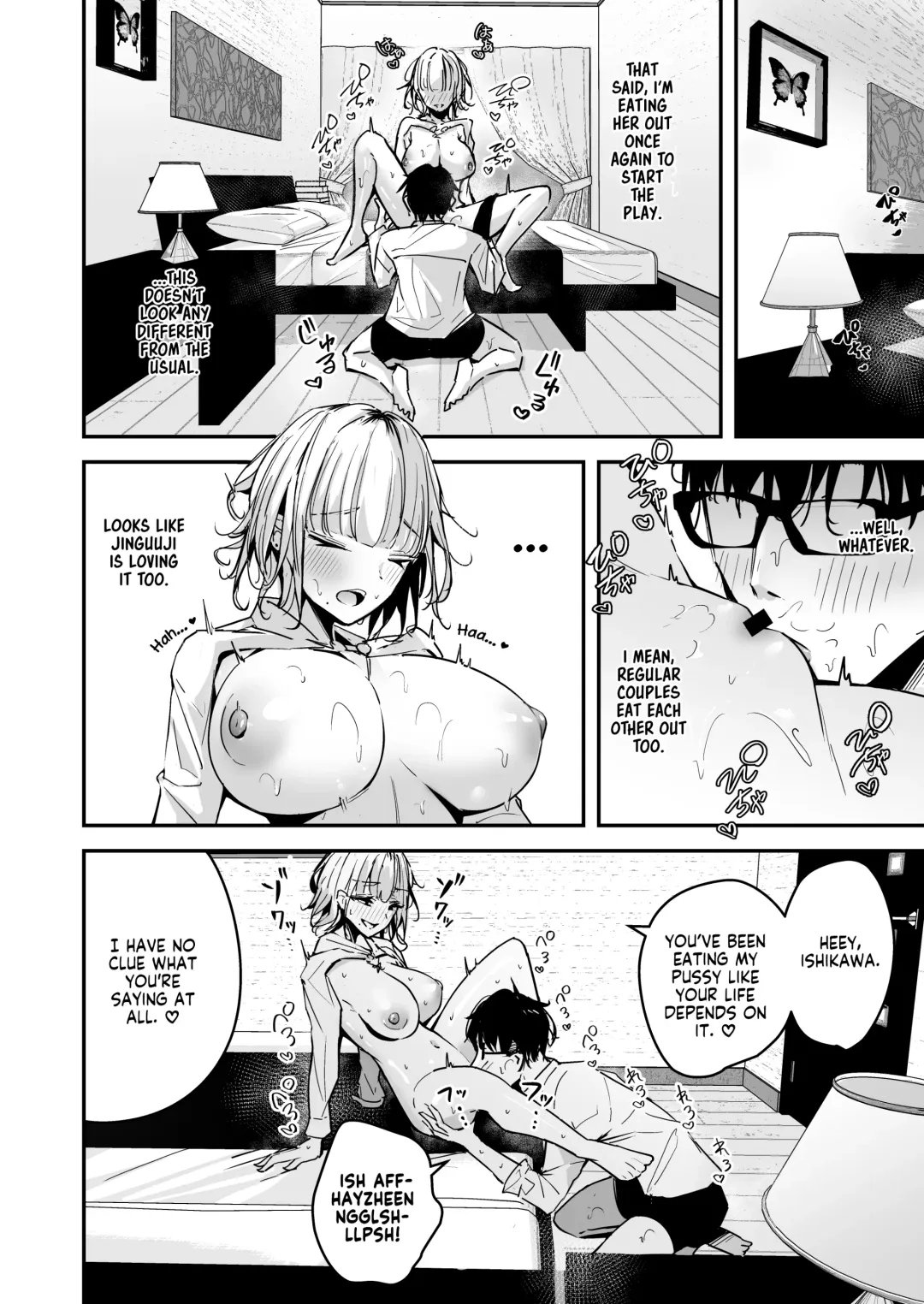 [Uni Toshiki] Kinpatsu Chounyuu Gal ni Gyaku DeliHeal Atsukai Sarete Iru Ore no Hanashi 2 | Blonde Gal with Huge Tits Treats Me Like a Manslut 2 Fhentai - Page 6