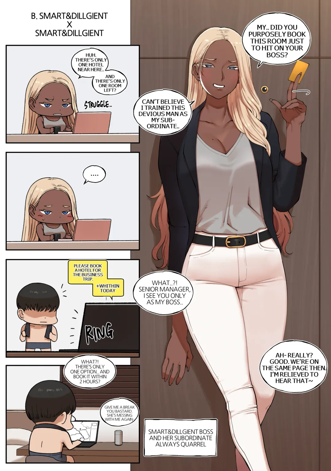 [Abbb] Office Affair - The Chemistry Between Subordinate And Boss (decensored) Fhentai - Page 8