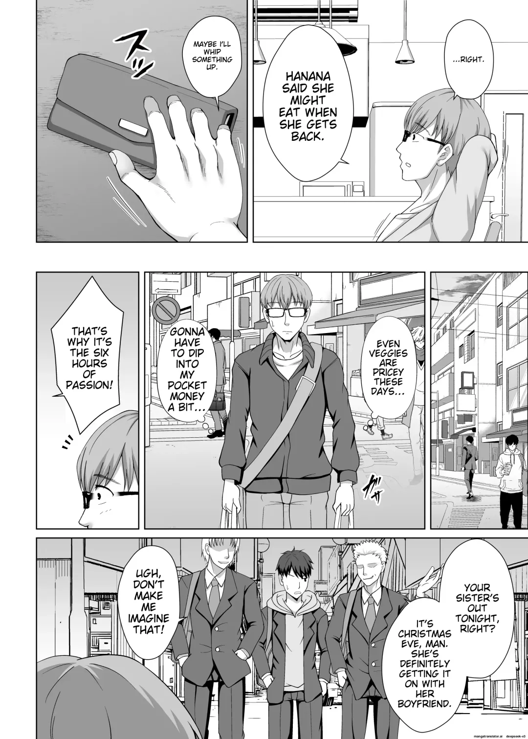 [Toono Suika] Imouto ga Asagaeri shita Christmas ~Teshio ni Kaketa Imouto wa Yarichin Kareshi ni Sei no Roku Jikan Kotteri Dakareteita~ Fhentai - Page 9