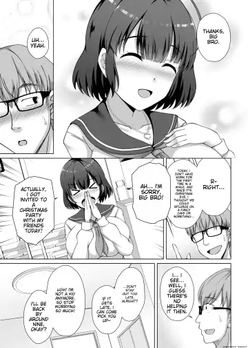 [Toono Suika] Imouto ga Asagaeri shita Christmas ~Teshio ni Kaketa Imouto wa Yarichin Kareshi ni Sei no Roku Jikan Kotteri Dakareteita~ Fhentai - Page 6