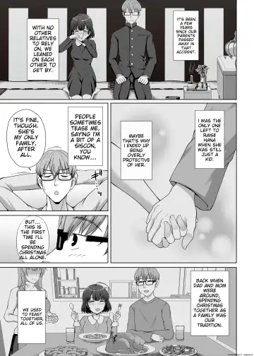 [Toono Suika] Imouto ga Asagaeri shita Christmas ~Teshio ni Kaketa Imouto wa Yarichin Kareshi ni Sei no Roku Jikan Kotteri Dakareteita~ Fhentai - Page 8