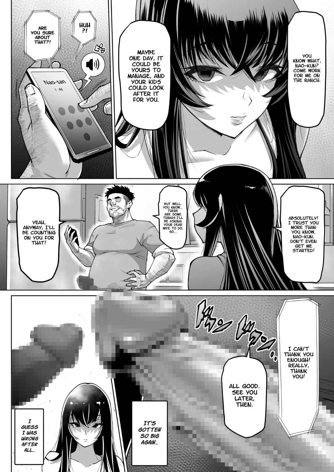 Bakunyuu Mesu Ushi Mama Netorare Bokujou Ushio Mana 34-sai ~Kachiku Toshite Haramase Ninshin Shiiku Sareta Haha~ 1 Fhentai - Page 50