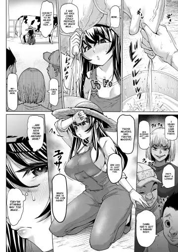 Bakunyuu Mesu Ushi Mama Netorare Bokujou Ushio Mana 34-sai ~Kachiku Toshite Haramase Ninshin Shiiku Sareta Haha~ 1 Fhentai - Page 10