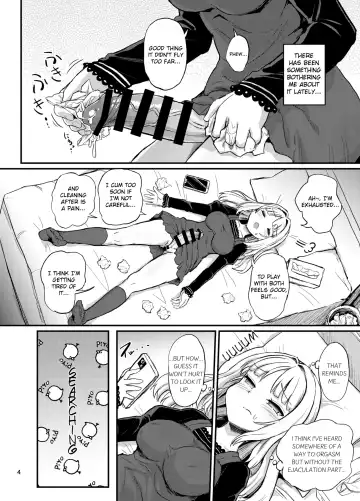 [Magifuro Konnyaku] Futanari Self Pleasure Fhentai - Page 3