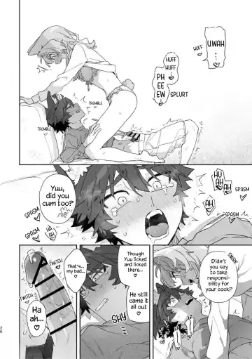 [Usachanget] ♂ ga uke. Usagi-chan × ōkami-kun 2 | ♂ is the bottom. Rabbit-chan x Wolf-kun 2 Fhentai - Page 28