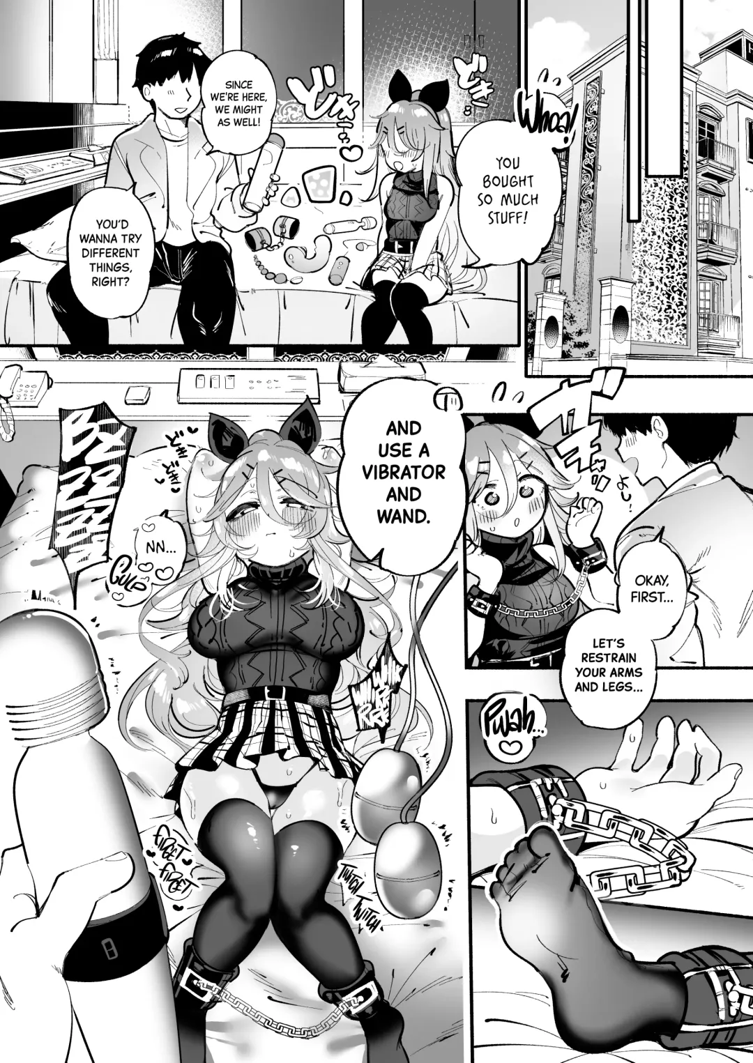 [Suzuki Toto] Yamakaze-chan to Omocha de Zecchou Tanetsuke Sex♡ | Orgasmic Breeding Sex with Yamakaze-chan Using Toys♡ Fhentai - Page 7