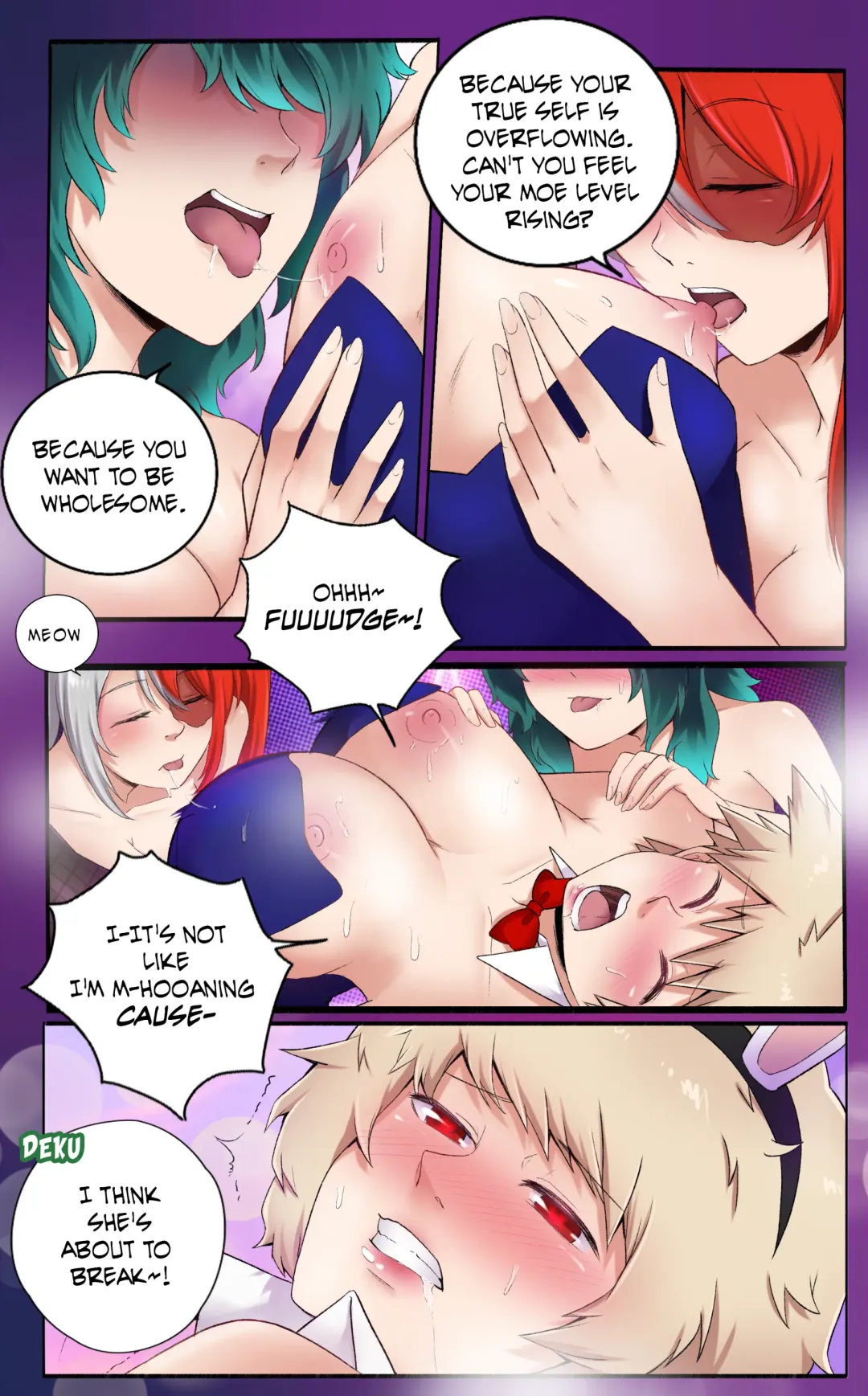 [Meowwithme] My Hero Academia: Moe Moe Kyu Fhentai - Page 45