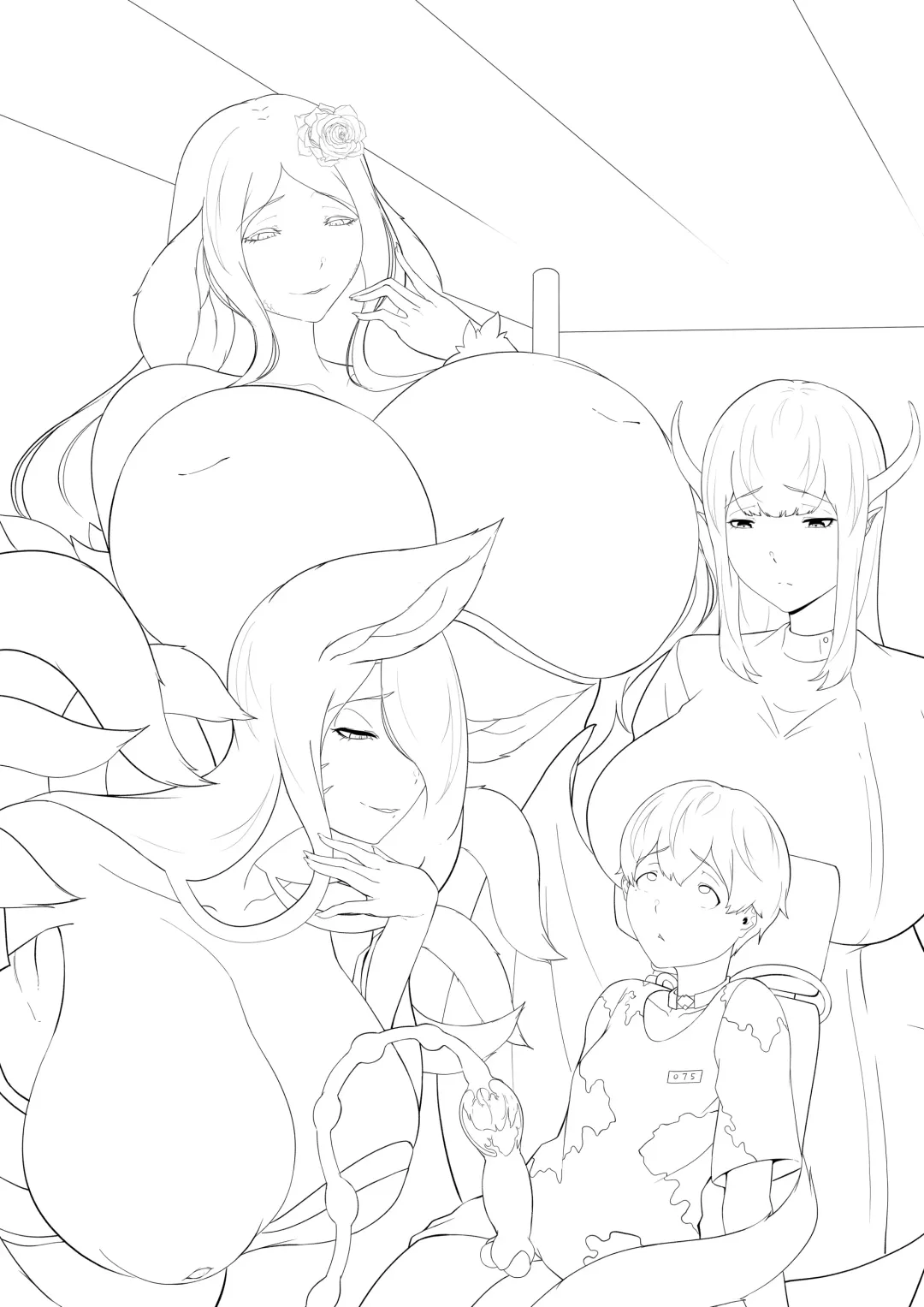 [Oshiro] Ishuzoku no Hanshoku Bokujou Fhentai - Page 2