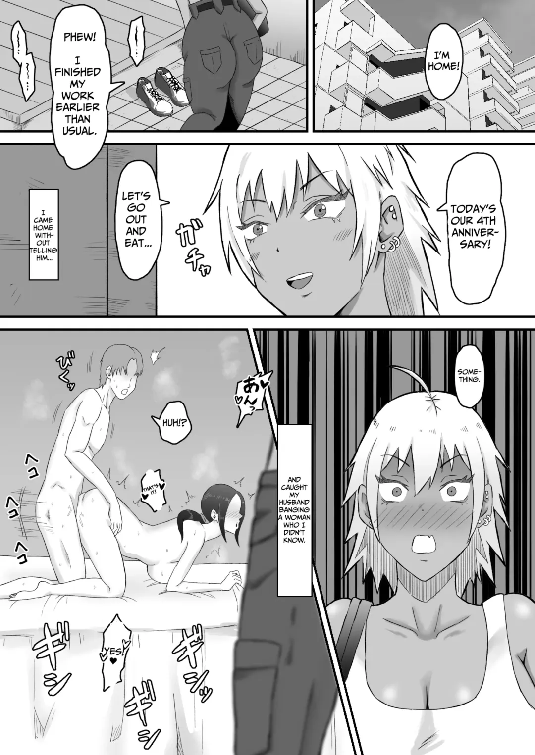[Miyamoto Muga] Motoyan Tsuma, Netorareru | Ex-Delinquent Wife Gets Cucked Fhentai - Page 6