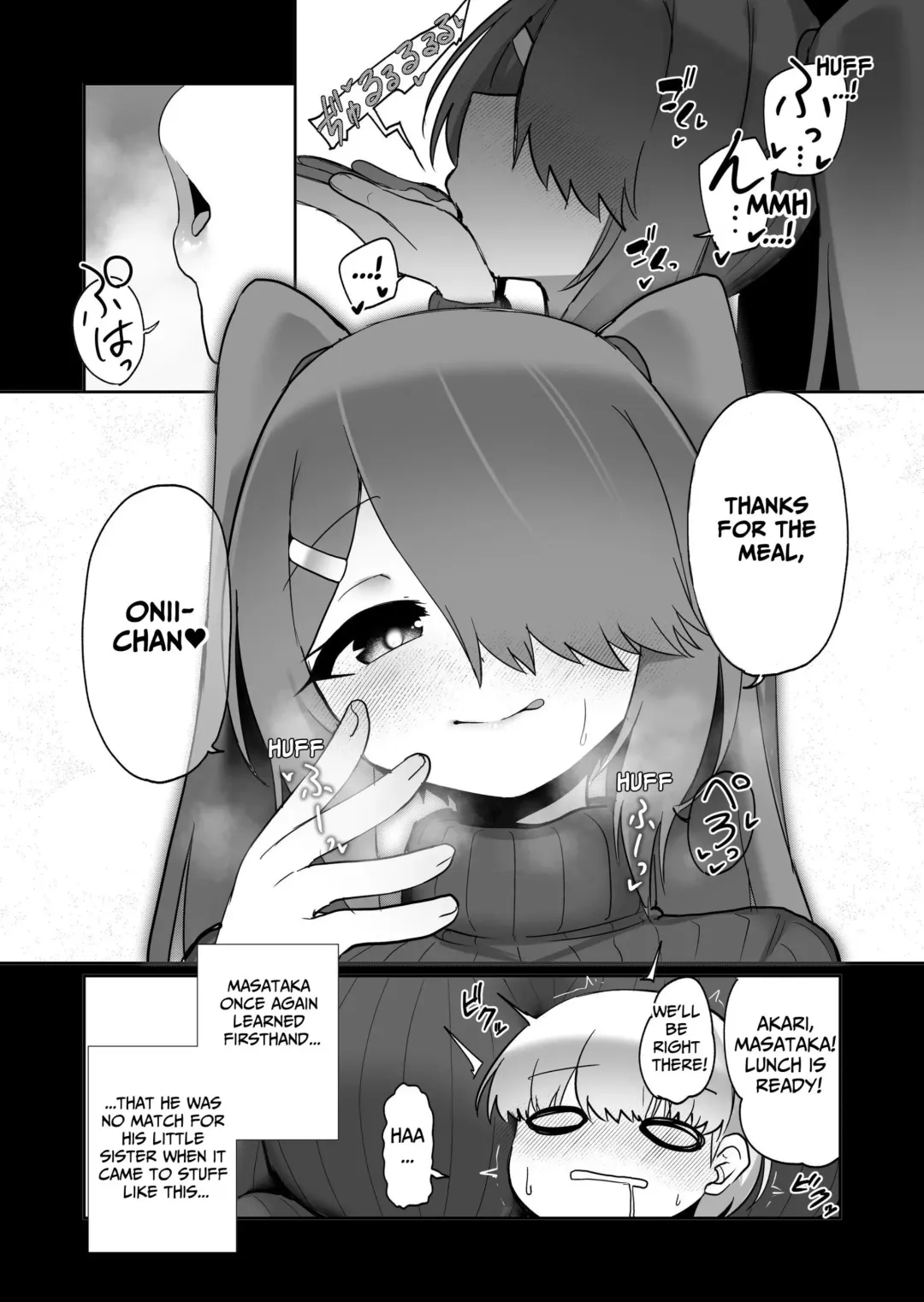 [Kazunoko] Ai mo Size mo Dekai Imouto no Hanashi | My Little Sister Has a Big Body...And a Big Heart! Fhentai - Page 40