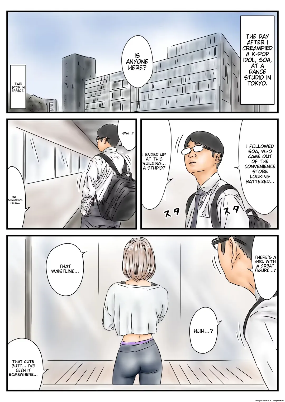 Jikan Teishi: Shoudouteki ni Okashita Joyuu ga Idol toshite Saiki Shiteita node Chinpo de Atooshi Shimasu Fhentai - Page 2