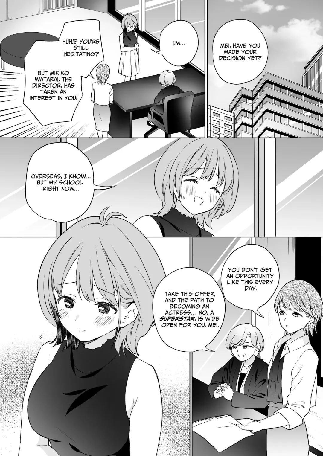 [Tachi] Minna de Ecchi na Yurikatsu Appli ~Ee Kono Naka ni Kakattenai Ko ga Iru!?~ 3 Zenpen | A Sexy Yuri App 3 ~What?! One Of You Isn't Mesmerized!?~ Part 1 Fhentai - Page 19