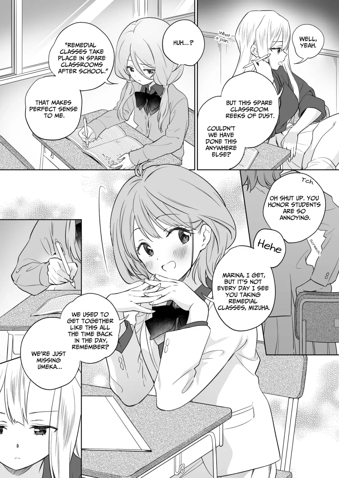 [Tachi] Minna de Ecchi na Yurikatsu Appli ~Ee Kono Naka ni Kakattenai Ko ga Iru!?~ 3 Zenpen | A Sexy Yuri App 3 ~What?! One Of You Isn't Mesmerized!?~ Part 1 Fhentai - Page 21