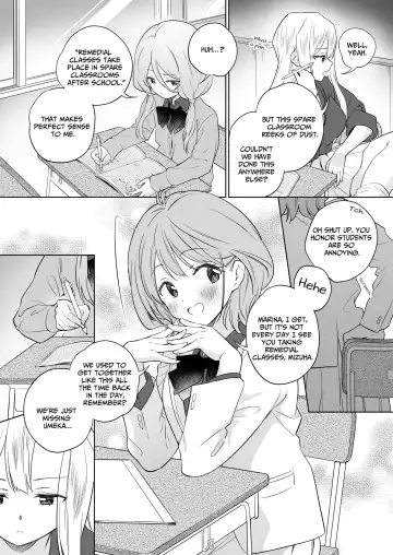 [Tachi] Minna de Ecchi na Yurikatsu Appli ~Ee Kono Naka ni Kakattenai Ko ga Iru!?~ 3 Zenpen | A Sexy Yuri App 3 ~What?! One Of You Isn't Mesmerized!?~ Part 1 Fhentai - Page 21