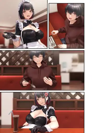 [Siina Tai] Tonari no Seki no Ko ga Maid Cafe Jou Datta Node H na Onegai shitara Hangeki sarete Shasei Kanri sareta Hanashi Fhentai - Page 50