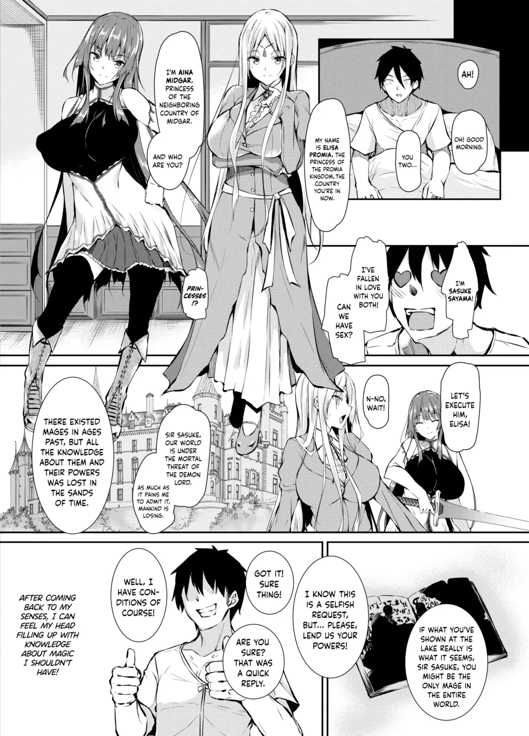 [Fukuyama Naoto] I Became a Mage in Another World Fhentai - Page 5