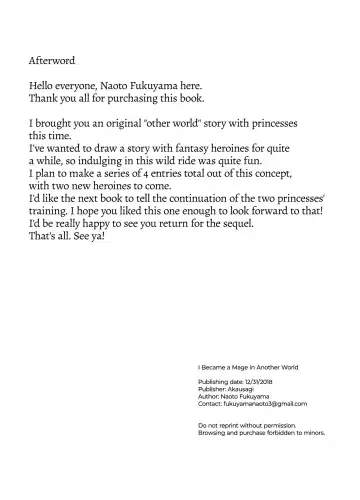 [Fukuyama Naoto] I Became a Mage in Another World Fhentai - Page 33